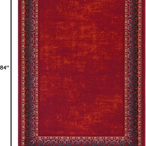 NEW Modern 5x7 Non-Slip Non-Skid Low Pile Rubber Backing - Picture 3 of 8